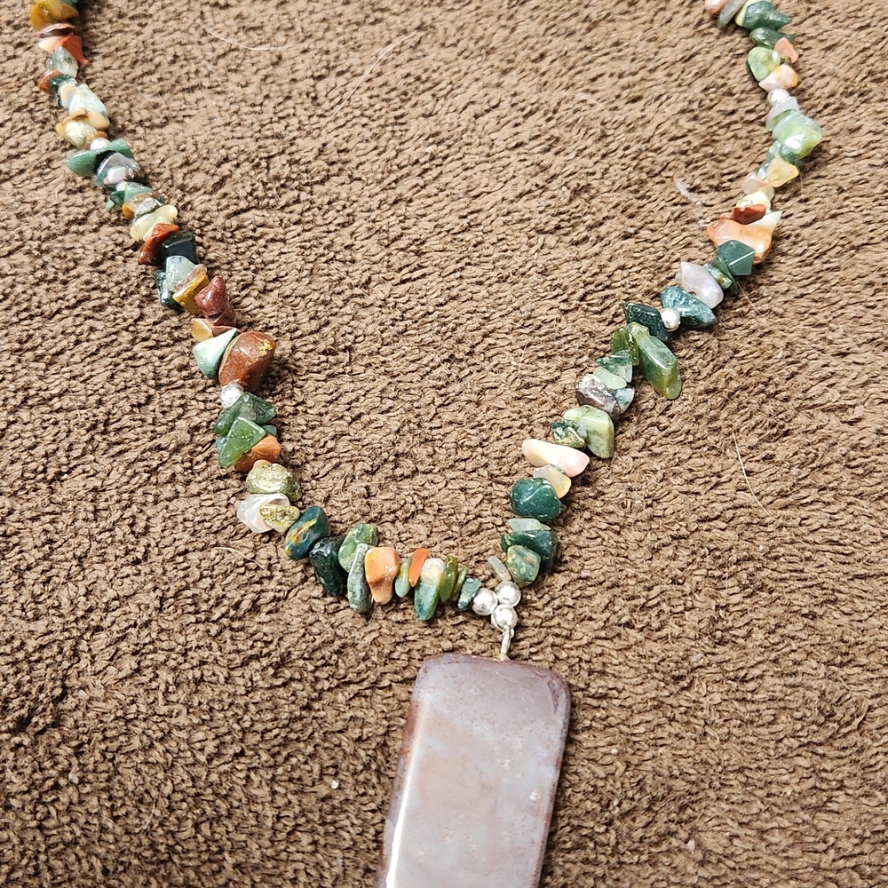 Multicolor Stone Necklace